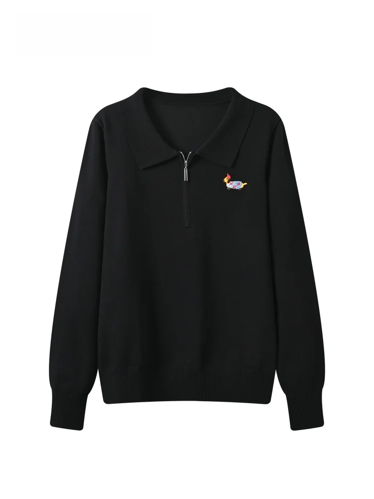 

CaraCLUB: Новая женская трикотажная кофта больших размеров с длинным рукавом, повседневная, универсальная, молодежная, весенняя коллекция