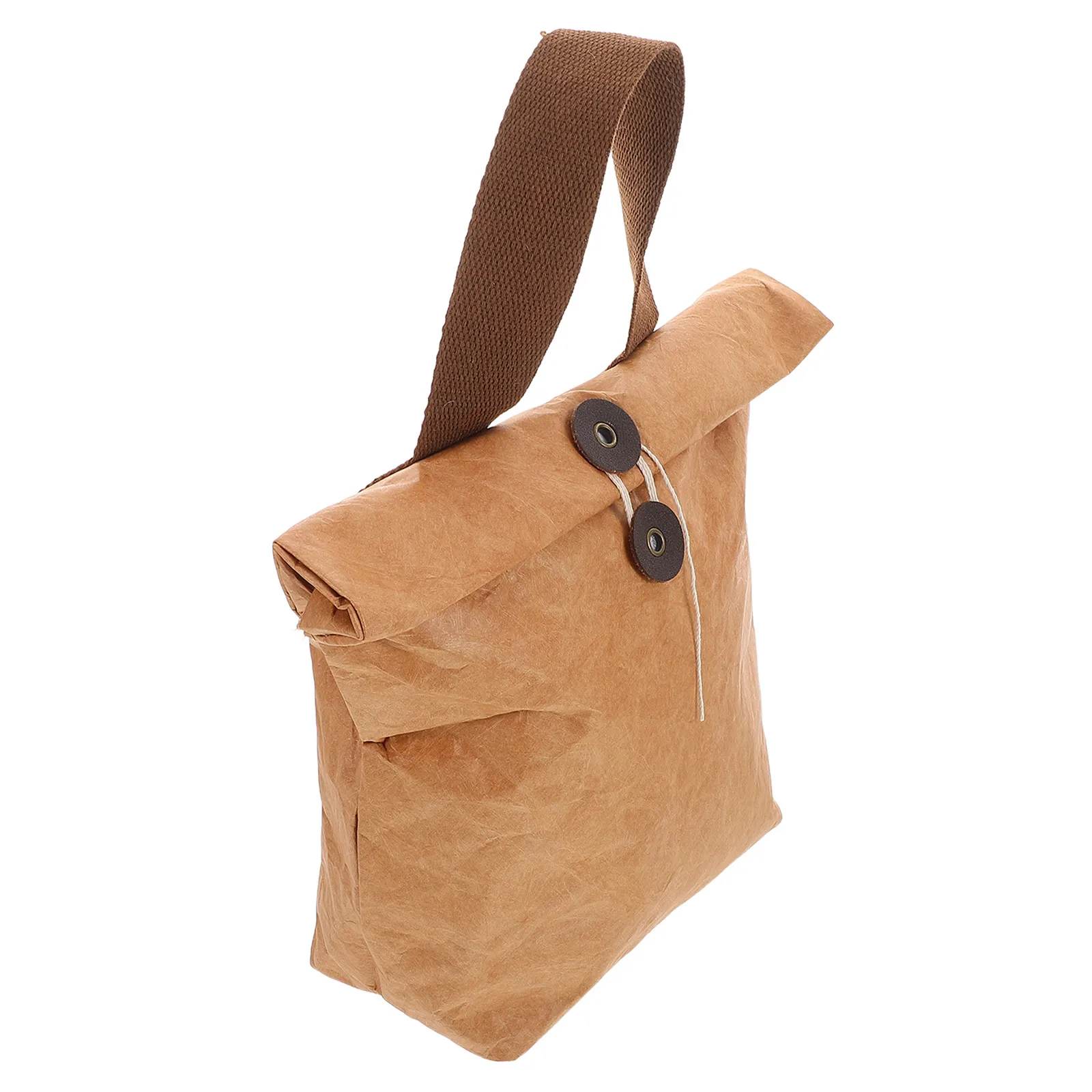 

Paper Packaging Bags Sealed Tea Holders Craft Handles Reusable Coffee Empty Bag Small Business Favor Party Gift