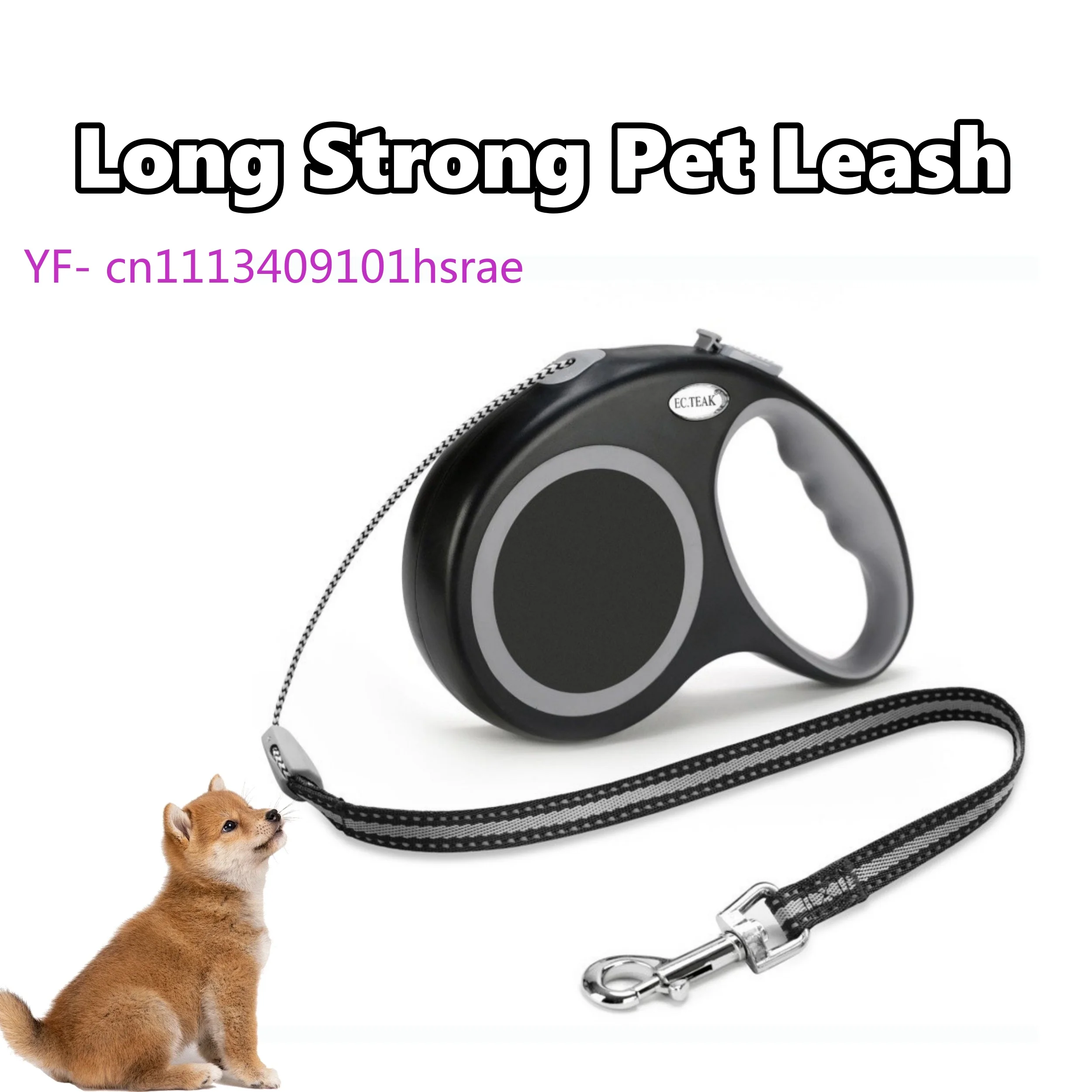 6M 9M Retractable Dog Leash Automatic Extendable Nylon Heavy Duty Pet Walking Traction Rope