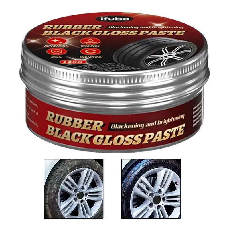 

Auto Tire Cleaning Wax Powerful Car Wheel Cleaning Coating Wax Car Vehicle Wheels Cleaner Cream Rim Cleaner Vehicle Accessories