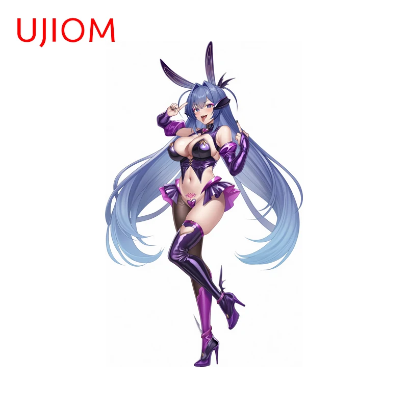 UJIOM Akuochi Bunny New Jersey Azur Lane Sexy Wall Sticker Popular Anime Waifu Humorous Decals Occlusion Scratch Vestibule Decor