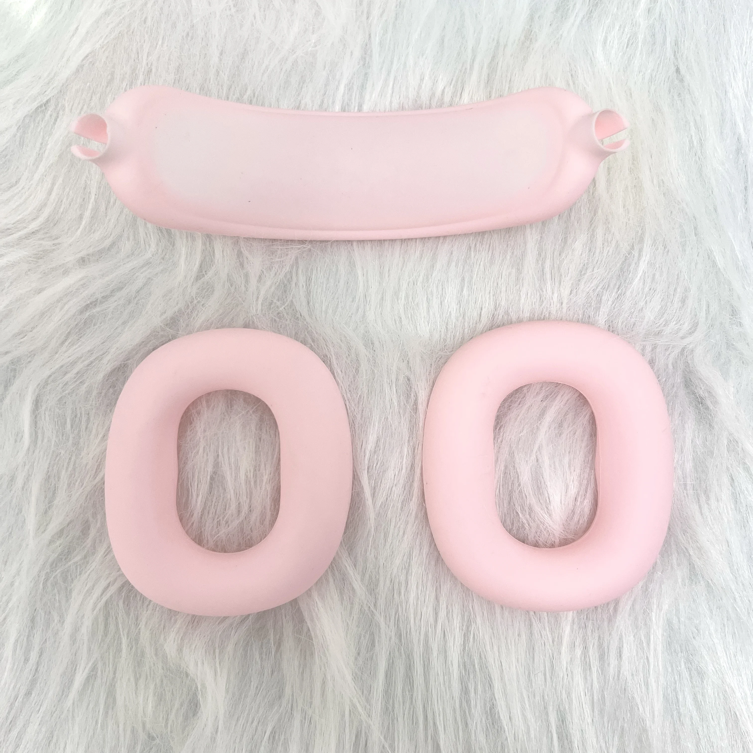 Dophee Pink Head Beam Protective Sleeve AirpodsMax Head Beam Frame Soft Shell مناسب لسماعات Apple Bluetooth غطاء من السيليكون #2