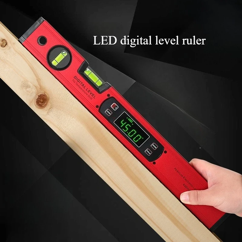 

Деревообработка 400 мм цифровой электронный уровень с функцией измерения наклона высокоточный инклинометр прочный и простой в использовании