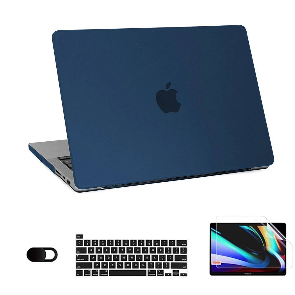 2025 Nieuwe Ultra Dunne Hard Shell Laptop Case Voor Macbook Air 13 Case Voor Macbook Pro 14 M5 M4 M3 M2 M1 Chip Air 13.6 15 2024 Cover