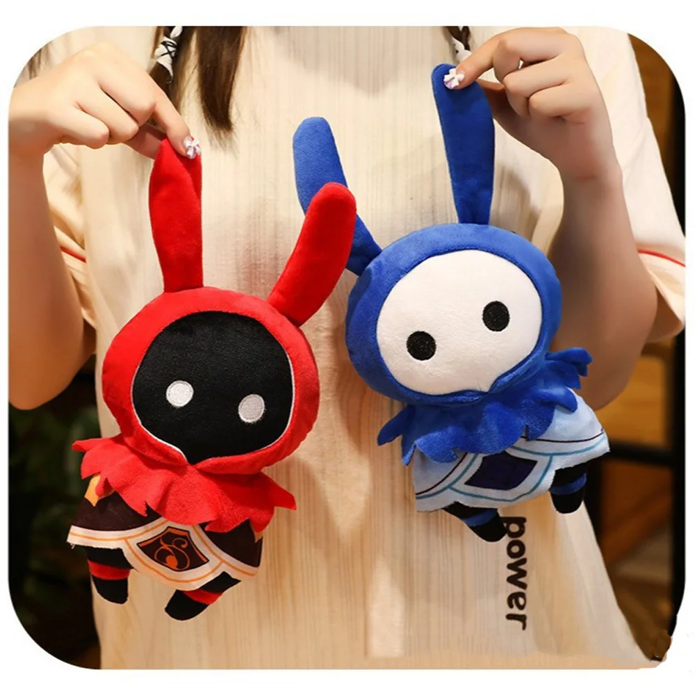 Divertido y encantador tamaño grande 30cm Genshin juego de impacto juguetes de peluche Abyss Mage monstruo lindo modelo de dibujos animados muñeca ornamento regalo de Navidad