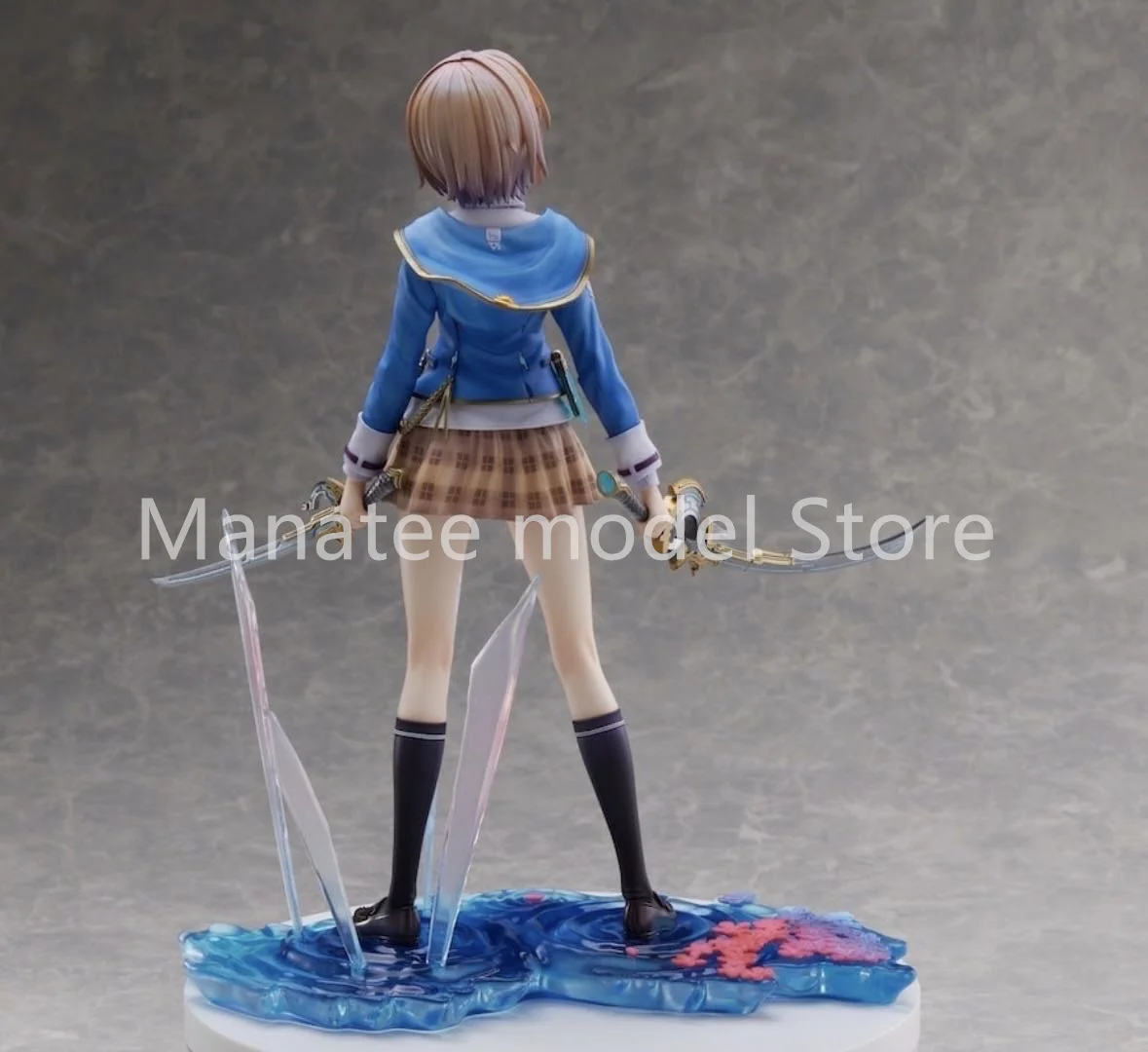 ชุดสะสมของเล่นอะนิเมะ1/7 PVC สีแดงลาย Ruka Kayamori 1/One Slash แบบดั้งเดิม