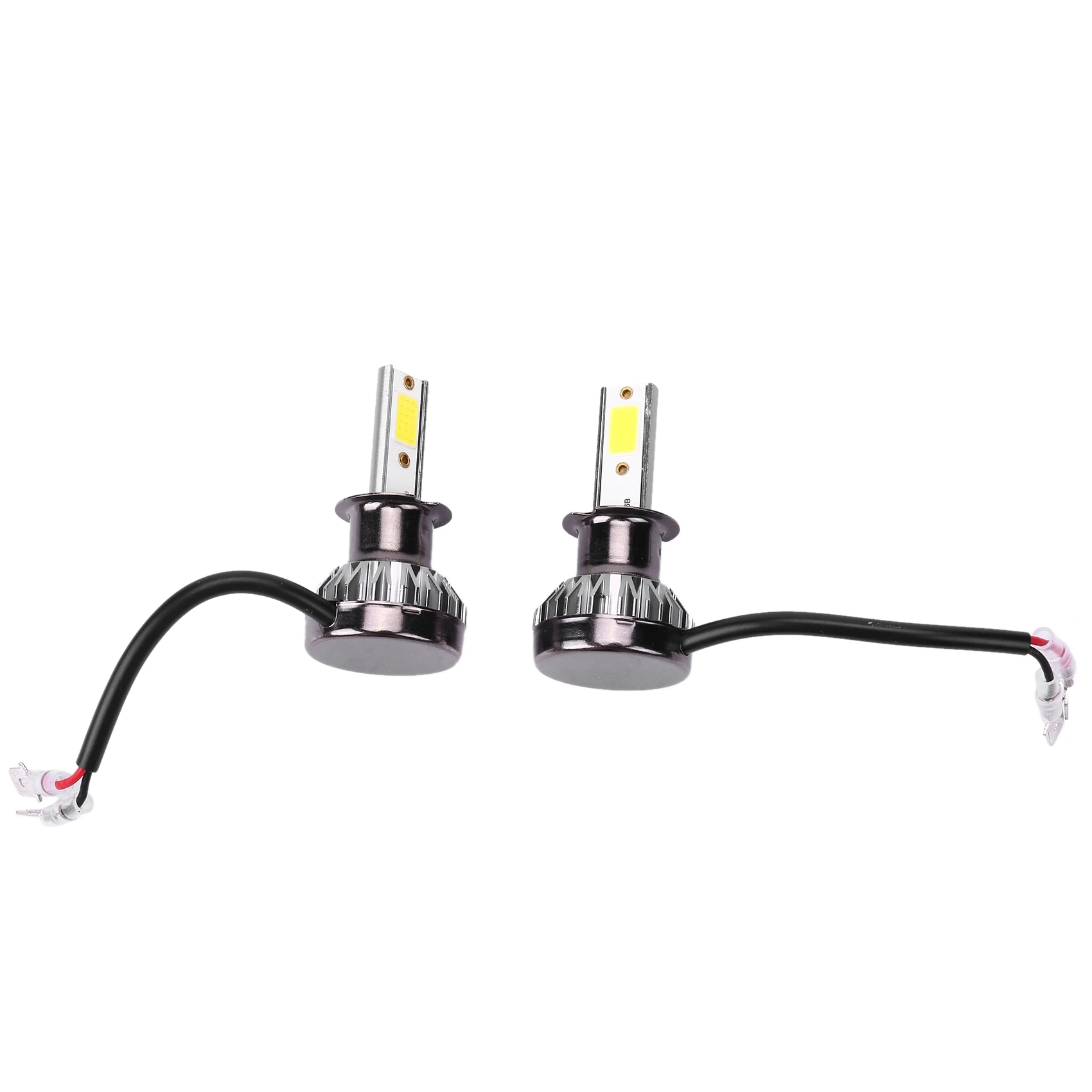 

2Pcs Mini 1400W LED Headlight Bulbs Conversion Kit FOG Driving Light Hi-Low Lamps DRL 6000K White-Plug and Play(H3)