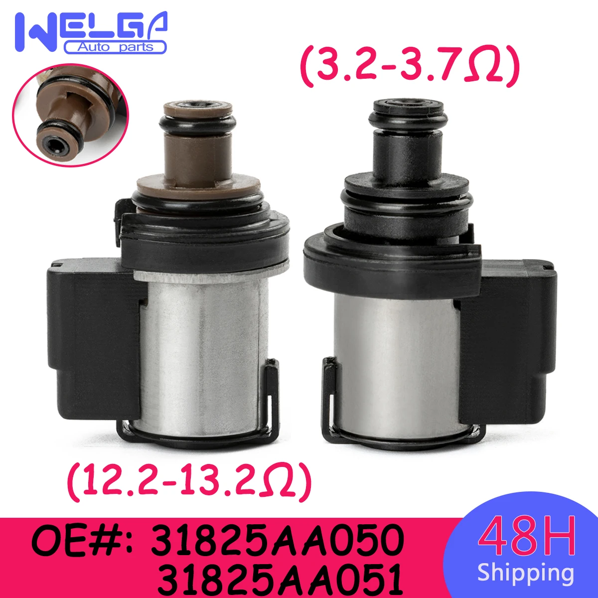 

OE#31825AA050 Torque Converter AWD Pressure Control Solenoid For Subaru Linear CVT TR580 TR690 Brown Black 31825AA051 31706AA030