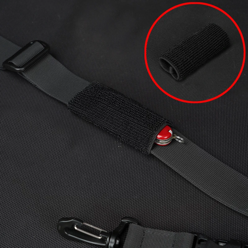 3PCS EDC Tool Loop-Face Elastic Storage Sleeve Belt-Mounted Retaining Ring for Repairing Outdoor Tactical Belt Keeper Strap