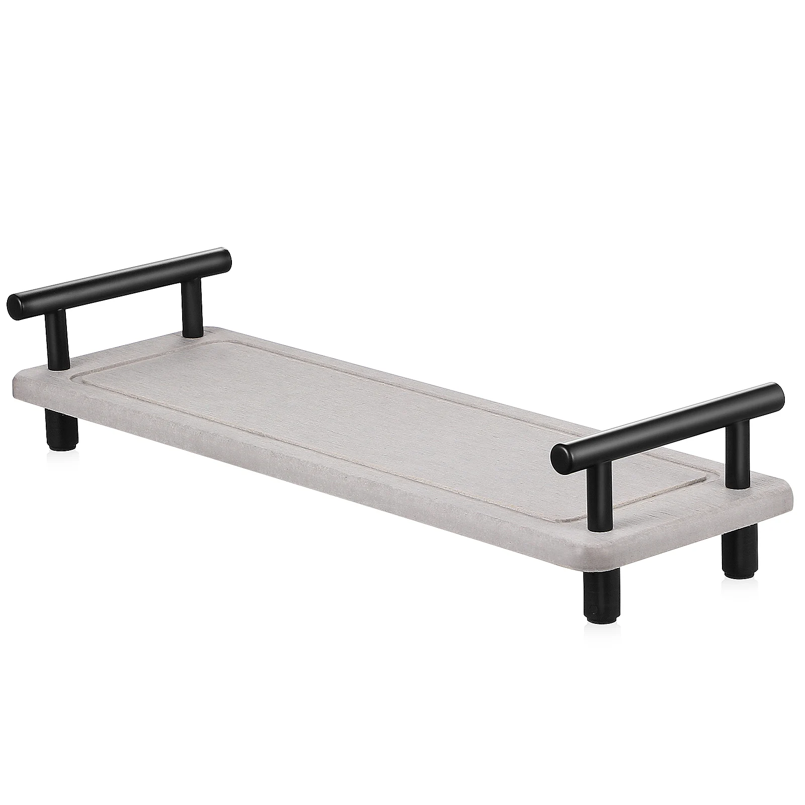 

Bathroom Tray Decorative Vanity Tray Stone Drying Organizer Toilet Paper Storage Counter Sink Perfume Traytoilet Tank