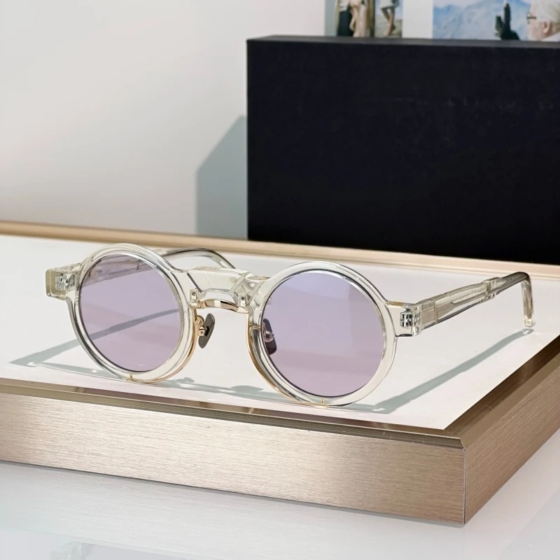 

Men Sunglasses Women's Round KUB Germany Luxury Brand Maske N3 Alloy Shades Eyewear Outdoor Glasses For Sun Travel Fashion