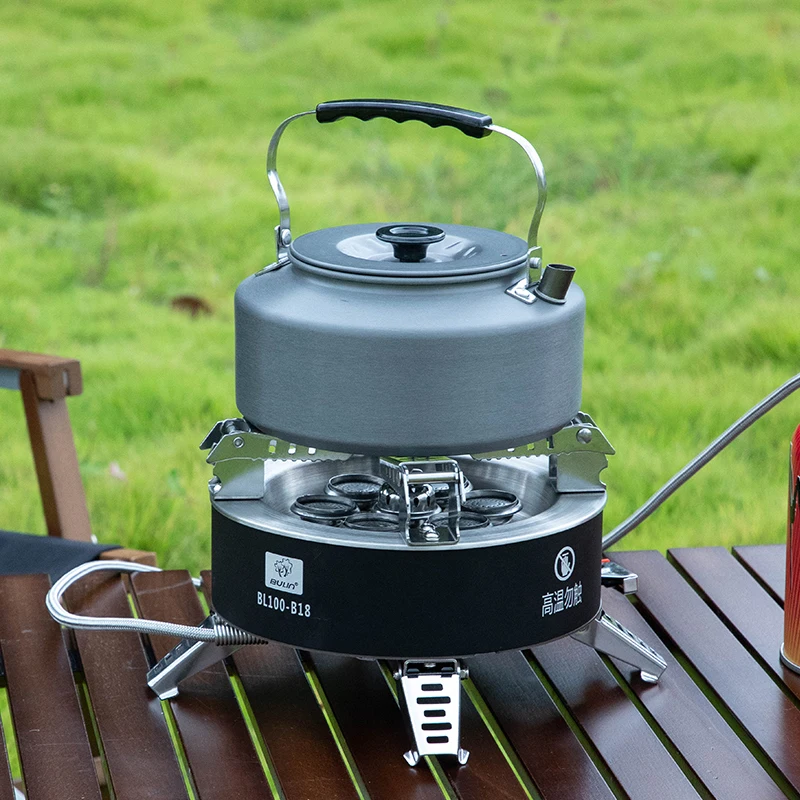 Bulin B18/ B18-plus Outdoor Gas Stove Camping Cookware Strong Fire Burner with Storage Bag