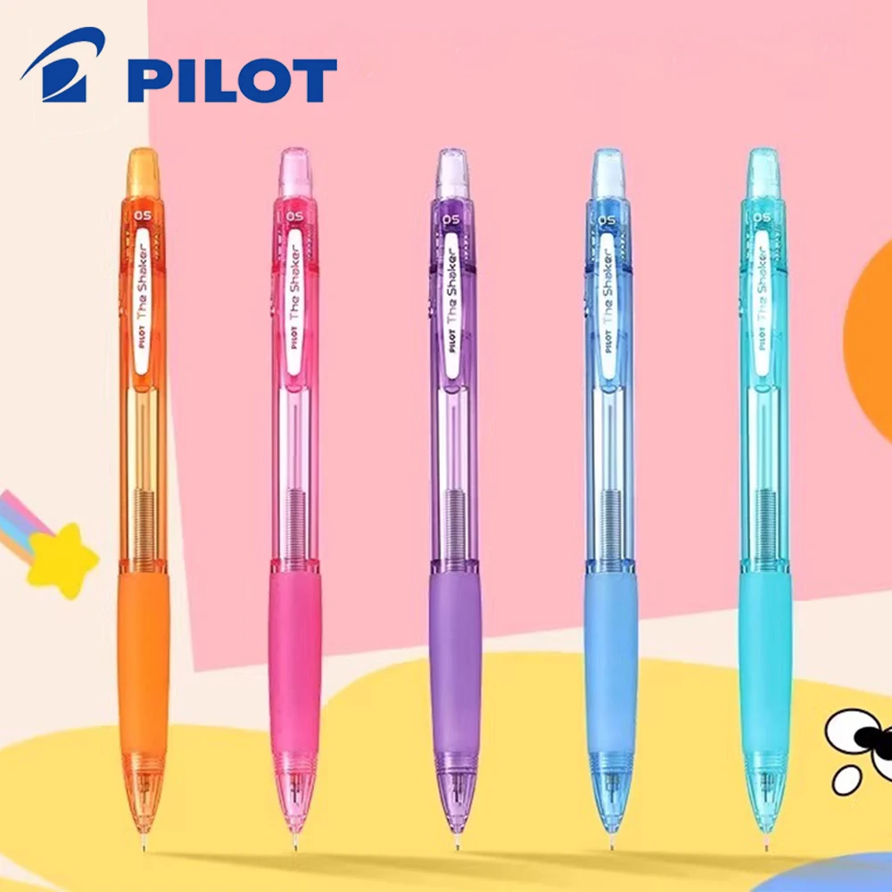 Pilot Mechanical Pencil The Shaker 0.5/0.7mm Activity Pencil Swinging Release Lead Core Retractable Pen Tip School Stationery