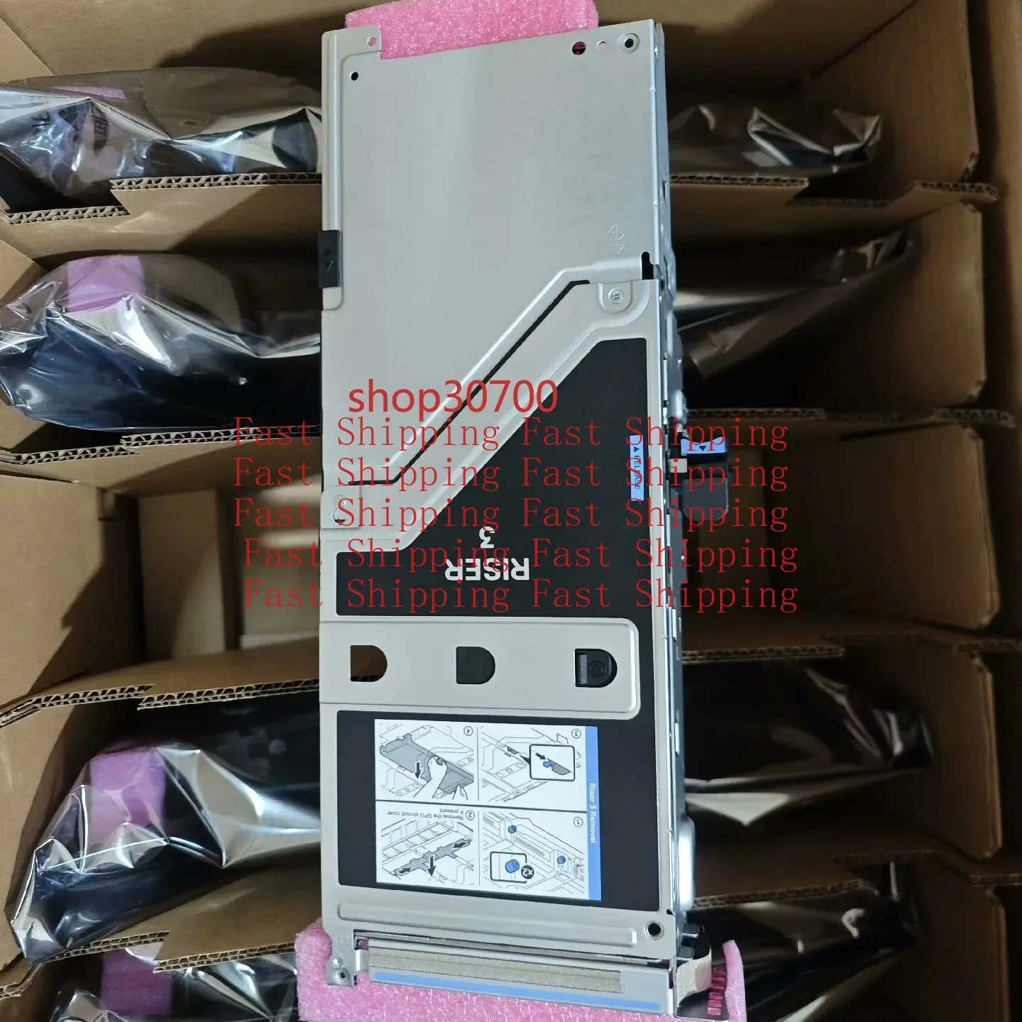 A=FOR Dell R750 R7525 riser3 boost card Expansion card VTC3V 0VTC3V