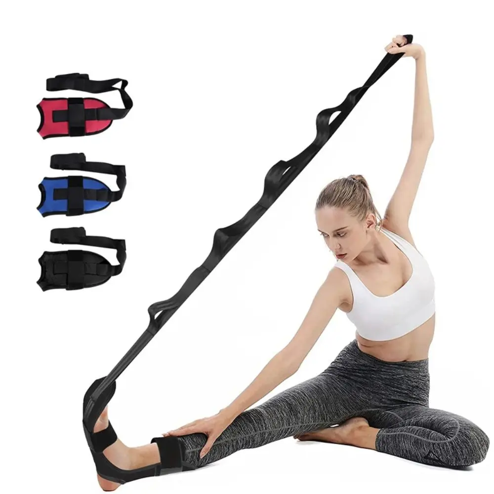 High Quality Portable Fascia Stretcher Adjustable Durable Foot Stretching Band Hamstring Stretcher