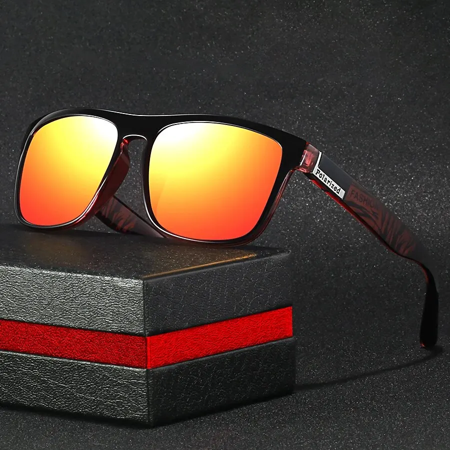 Fashion Polarized Sport Sunglasses For Men Women Driving Fishing Luxury Brand Designer Sun Glasses Pattern Vintage Eyewear UV400 image 2