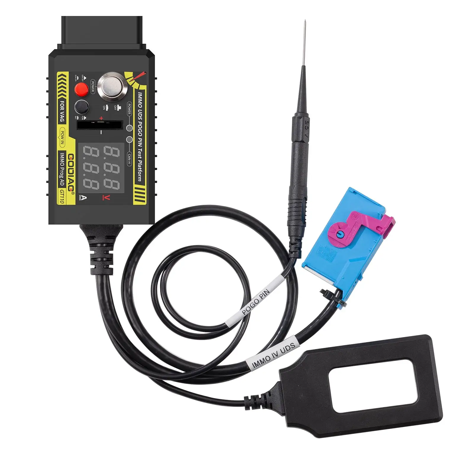 GODIAG GT110 GT111 GT112 K-Line IMMO Key Matching Test Platform Cables