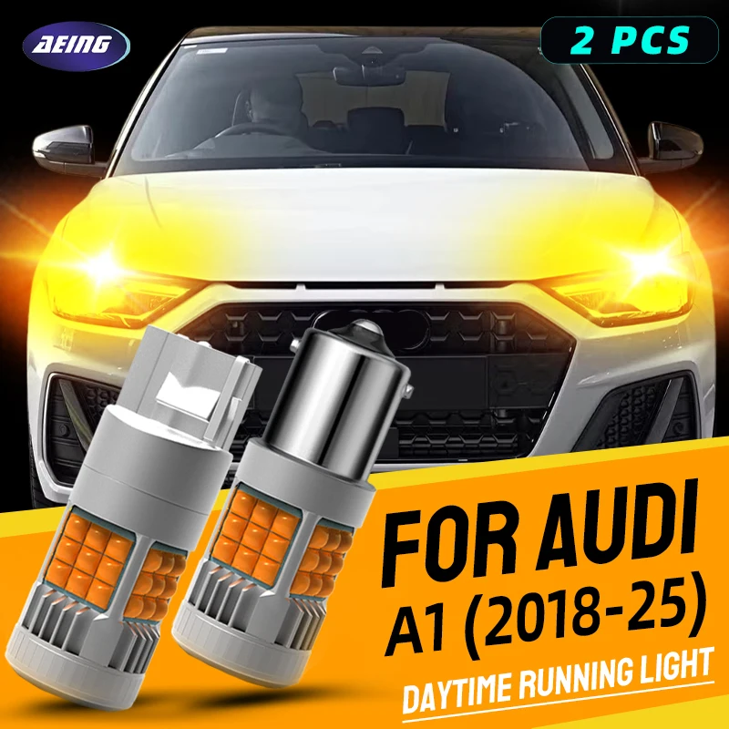 LED Turn Signal Light Bulbs Direction Indicator For Audi A1 Sportback Citycarver Allstreet GBA GBH 2018 2019 2021 2022 2024 2025