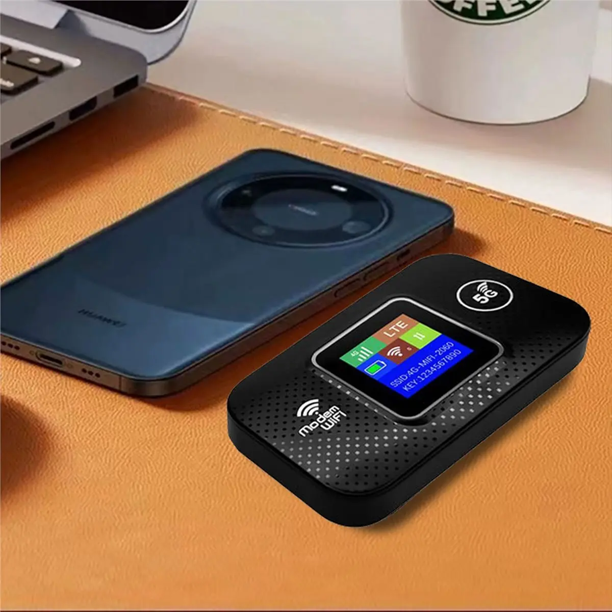 Replacement Pocket MIFI 4G LTE Router Color Screen WiFi6 Wireless Router 150Mbps Hotspot WiFi Modem Car Mobile Broadband