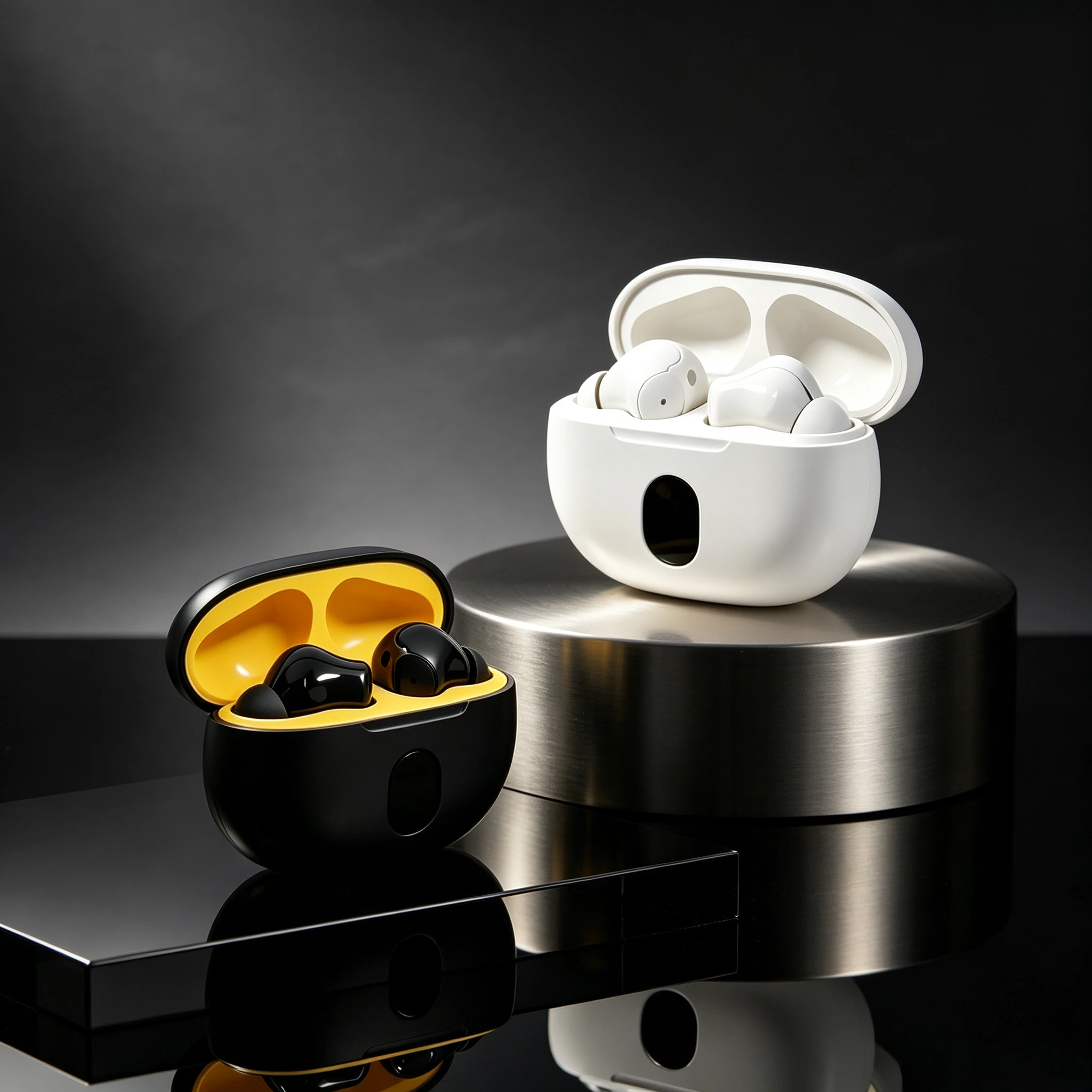 Wireless Headphones Wireless Earbuds Wireless Earphones Bluetooth Headphones with App Support Enable Firmware Updates