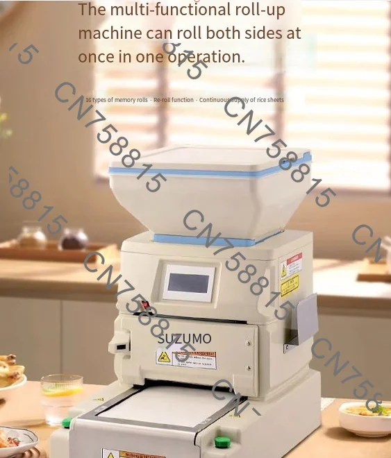Rice Spreader Wrap Roll Machine，Automatic Sushi Roll Machine | Nori Roll Machine