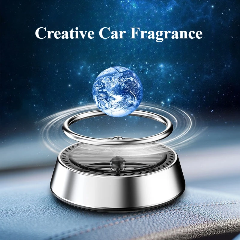 

1 шт., солнечный автомобильный ароматерапевтический автомобильный освежитель воздуха, автоматический диффузор эфирного масла с межзвездным шариком