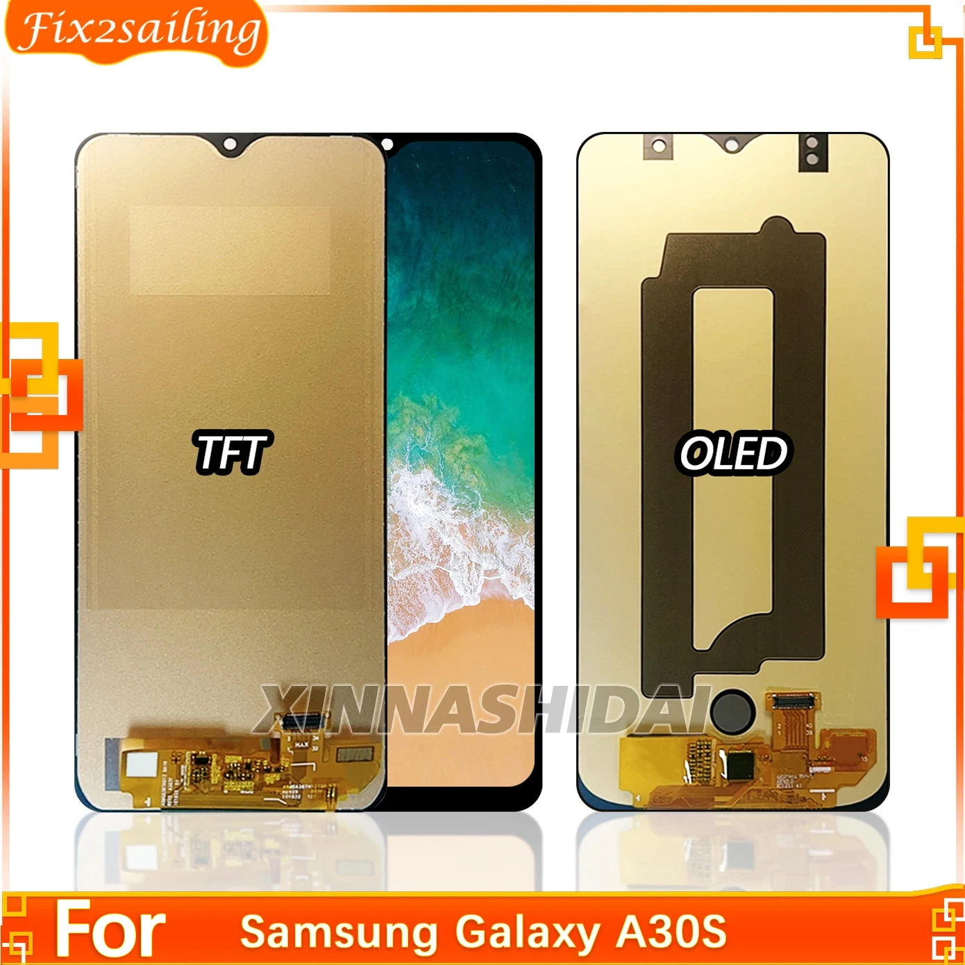 Pantalla OLED/TFT para Samsung A30s A307 Pantalla LCD MONTAJE DE digitalizador con Pantalla táctil para Samsung A30S LCD
