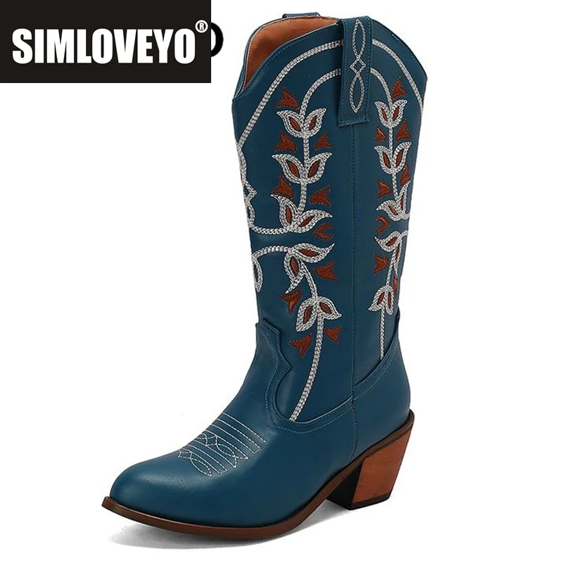 simloveyo-2025-design-de-mode-femme-western-cowboy-bottes-bloc-talons-6-cm-couleur-mixte-broder-grande-taille-44-45-46-47-48