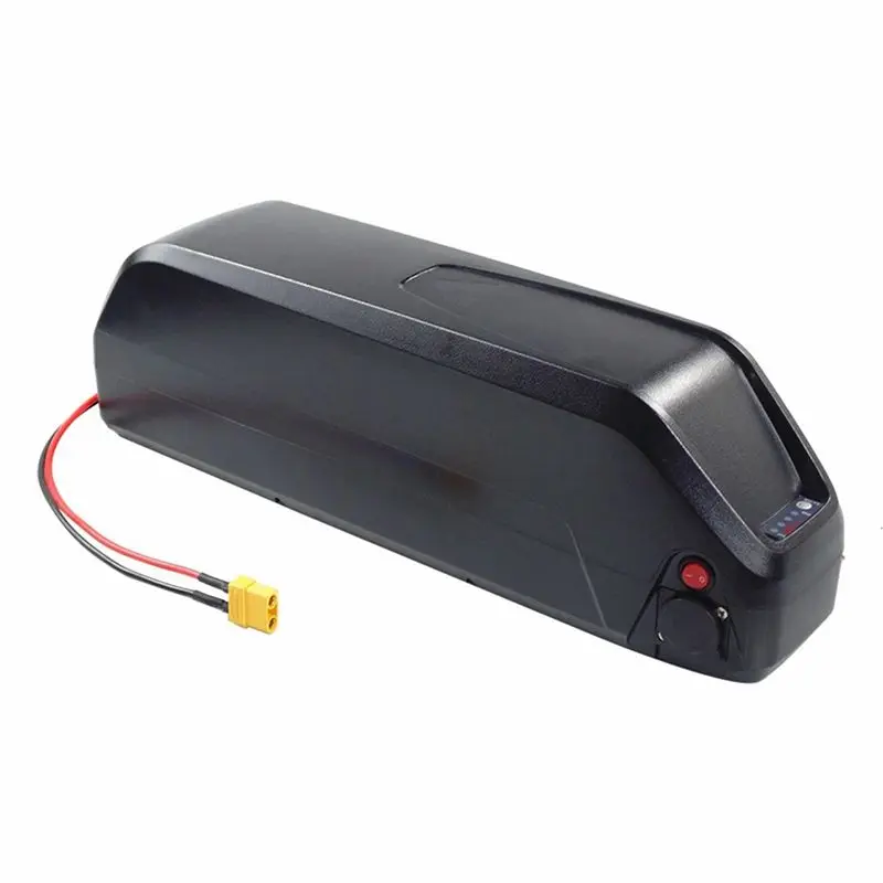AEF2-Para piezas de repuesto de bicicleta eléctrica OUXI V8 - Soporte de montaje de base de batería con riel de 4 pines y conector XT60