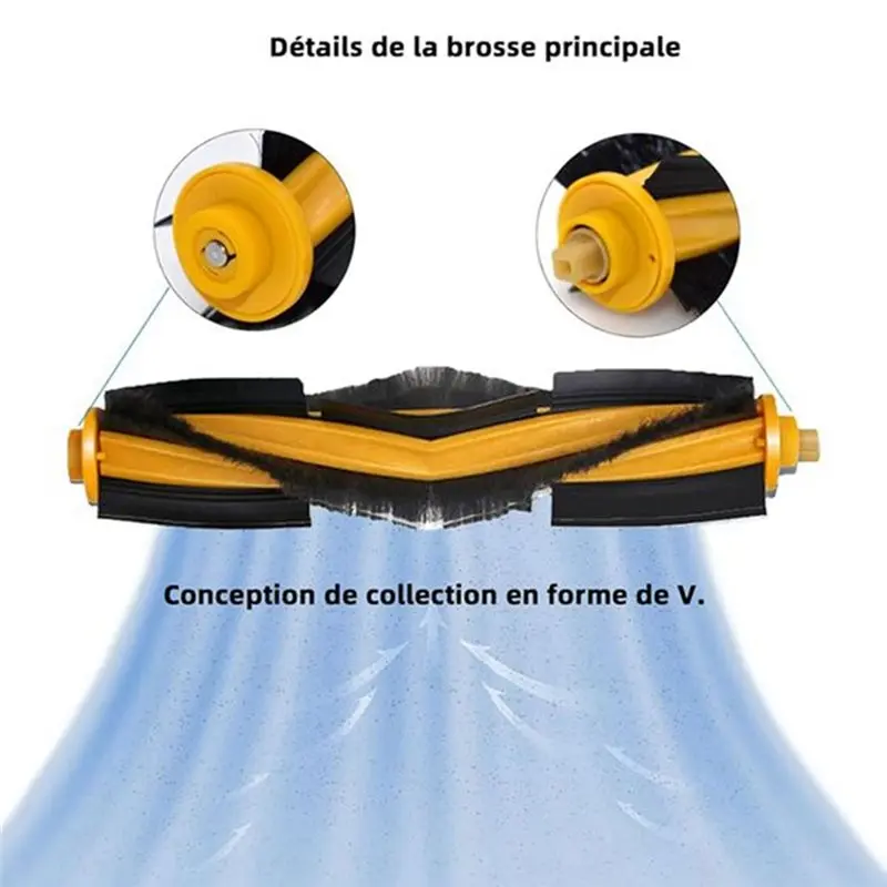

【SPECIAL OFFER】For Ecovacs Deebot N8/T8/T5/N8 Pro/N10 Plus Replacement Parts Main Brush Side Brush HEPA Filter Mop Dust Bag Robo