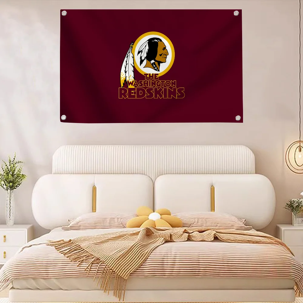 Zabawna flaga dumy Flaga do powieszenia flagi do pokoi Baner Washington R-redskins Dekoracyjne flagi i banery Dekoracja ścienna