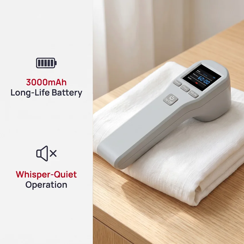 LLLT Therapy Device 20 Diodes 650nm 808nm for Chronic Pain Management Red Infrared Light Machine for Knee Arthritis Shoulder Neck Back Pain