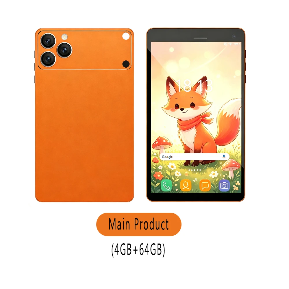 4GB RAM+64GB ROM, Screen saver, parental control, Educational Application, compatible with Android 13 system