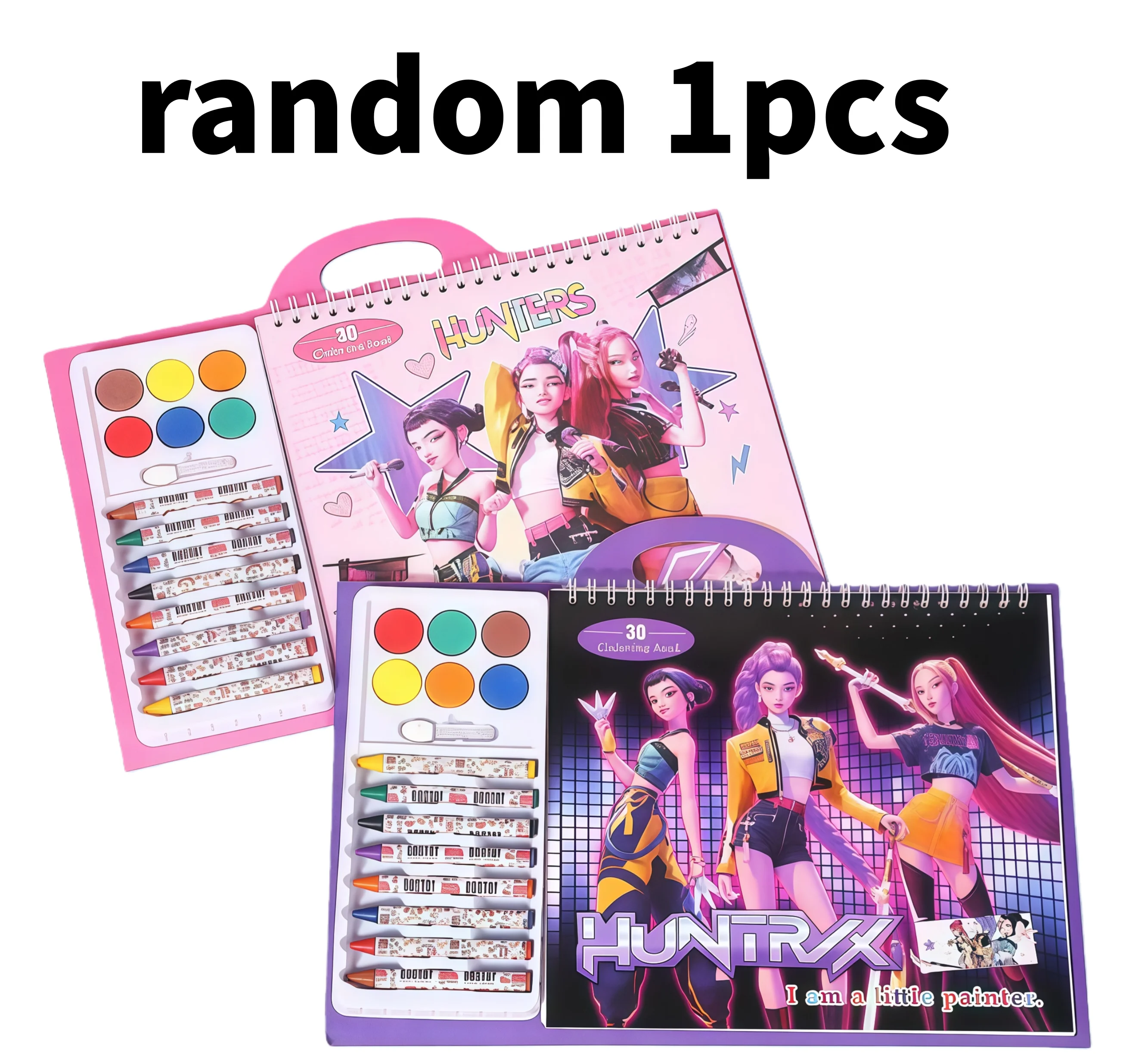 شعبية الشيطان هنتر كتب التلوين Kpop أنيمي خط رسم الأطفال رسم كتب التلوين هدايا عيد الميلاد وأعياد الميلاد #2