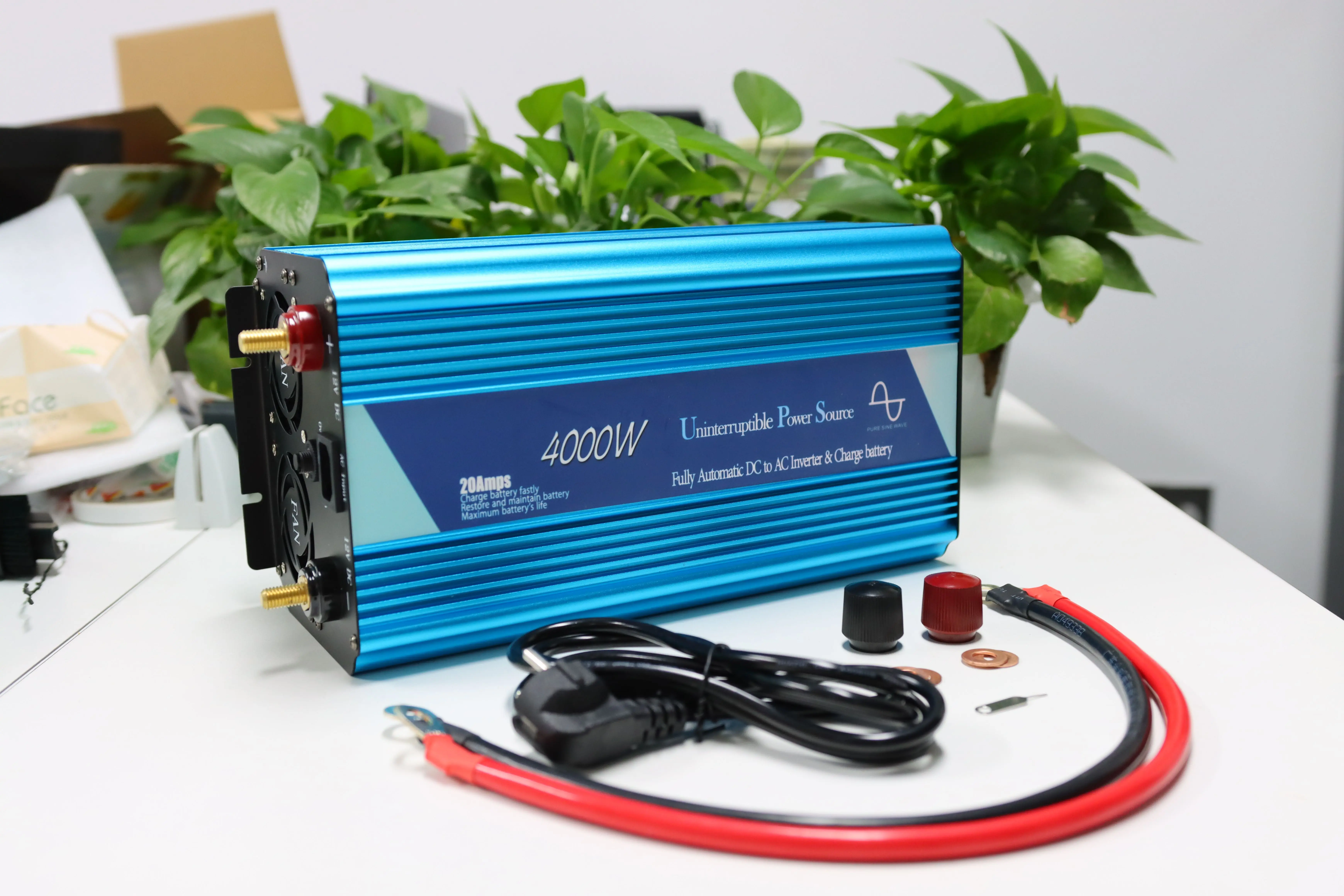 Power Inverter 12V 220V 4000W Continuous - UPS Power Inverter 1000W 1500W 2000W