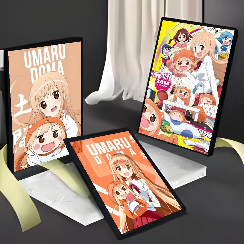 أنيمي H-Himouto Umaru Chan-MT لطيف المشارك لوحة ذاتية اللصق مع مطبوعات غرفة نوم المنزل غرفة المعيشة الديكور هدية