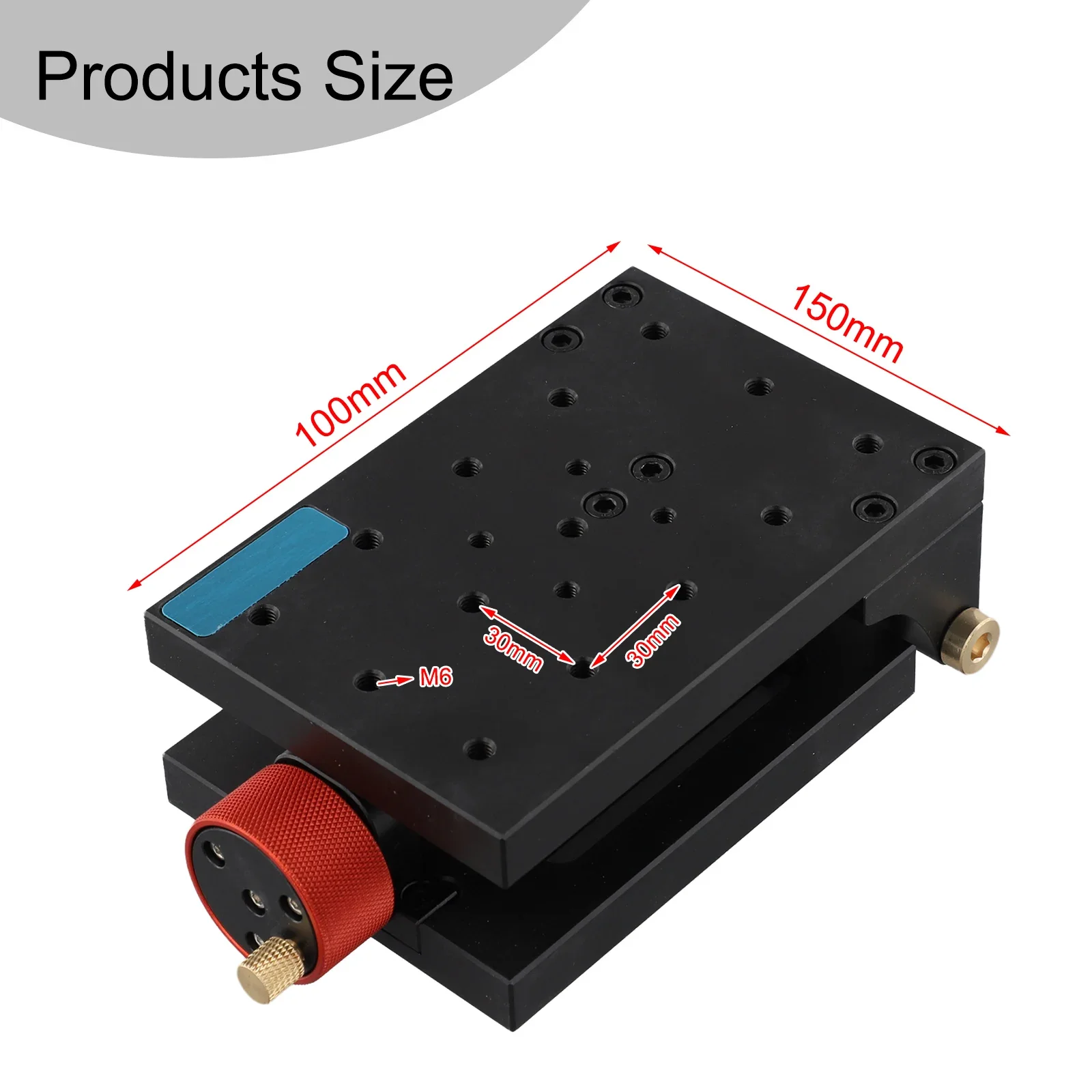 

Table Displacement Table Corrosion-resistant Aluminum Alloy Rust-free Testing Equipment 183*100*56mm Practical