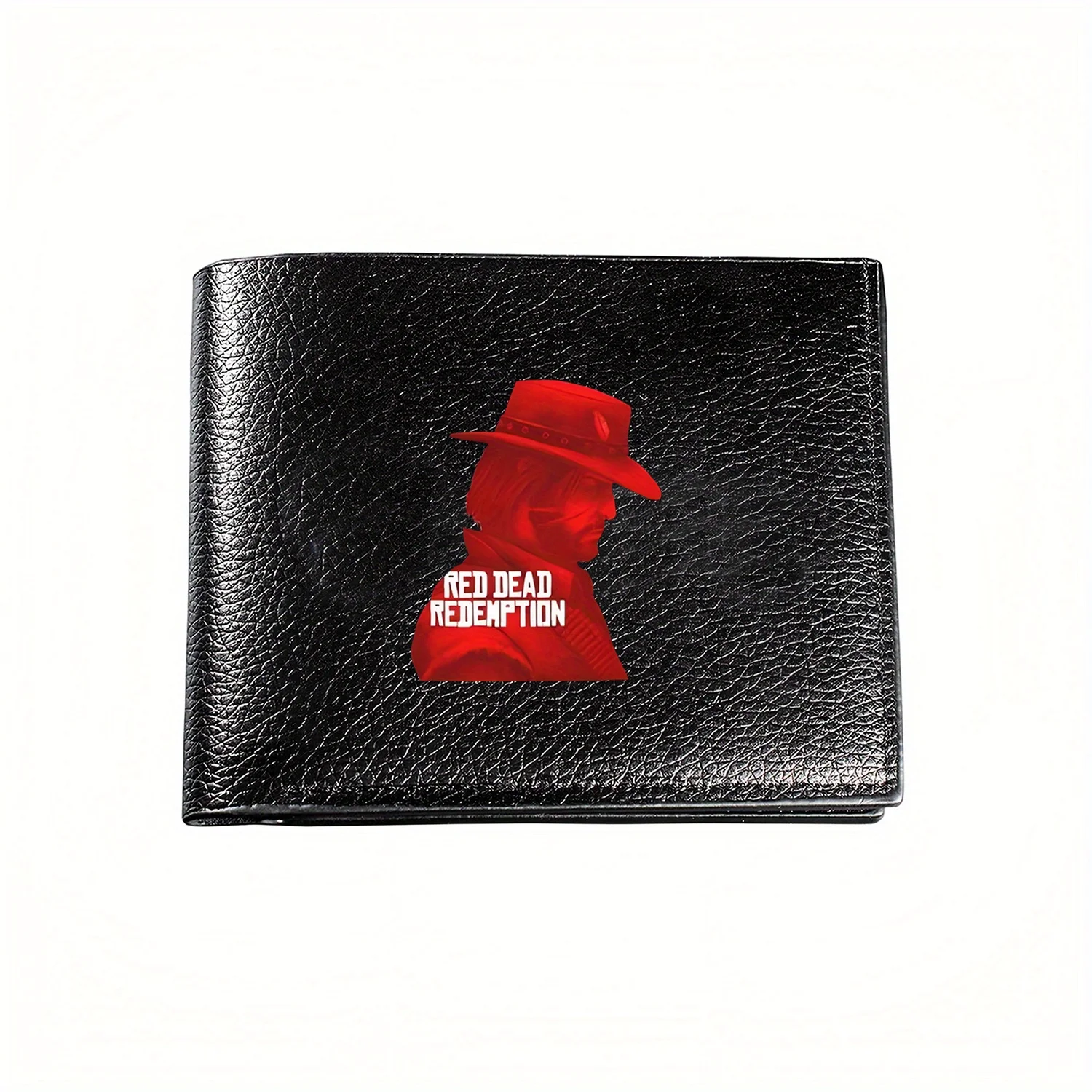 Red Dead Redemption Cowboy Silhouette Business Hommes Décontracté Élégant Simple Pratique Qualité Portefeuille Élégant Impression Graphique Crea