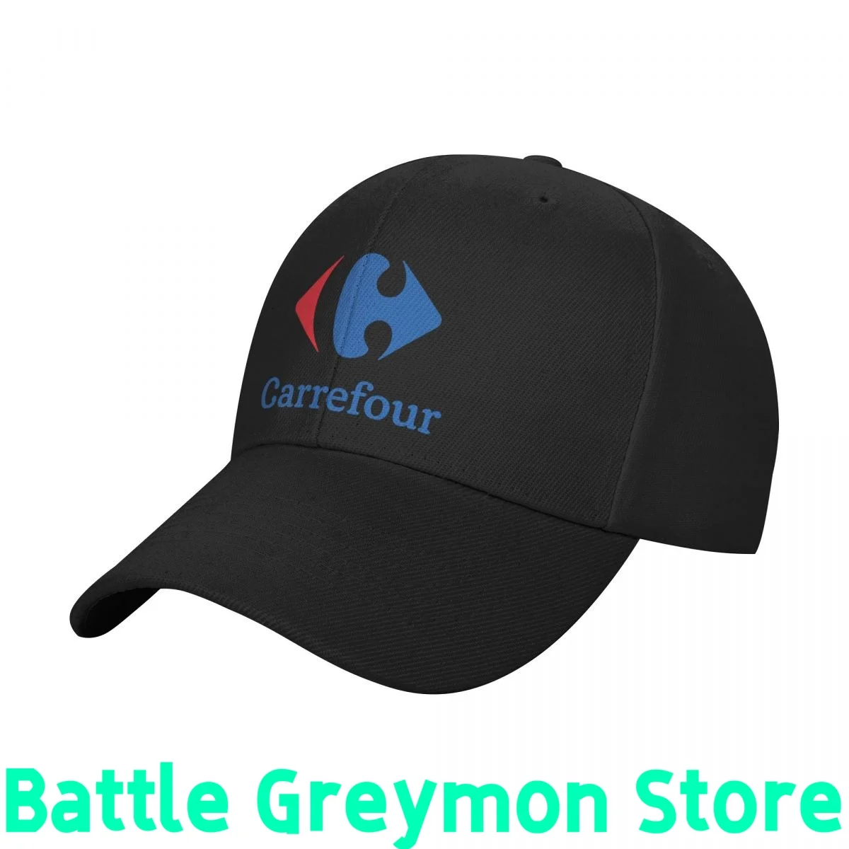 Carrefour-gorra de béisbol de poliéster para hombre, gorro ajustable, informal, Universal, para conductor de camión