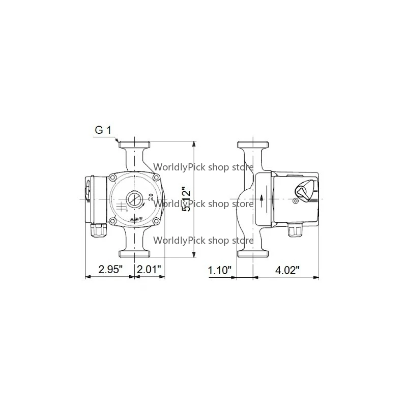 Hot Cold Water Low Temperature Variable Speed Hydronic Set Boiler Circulating Pump