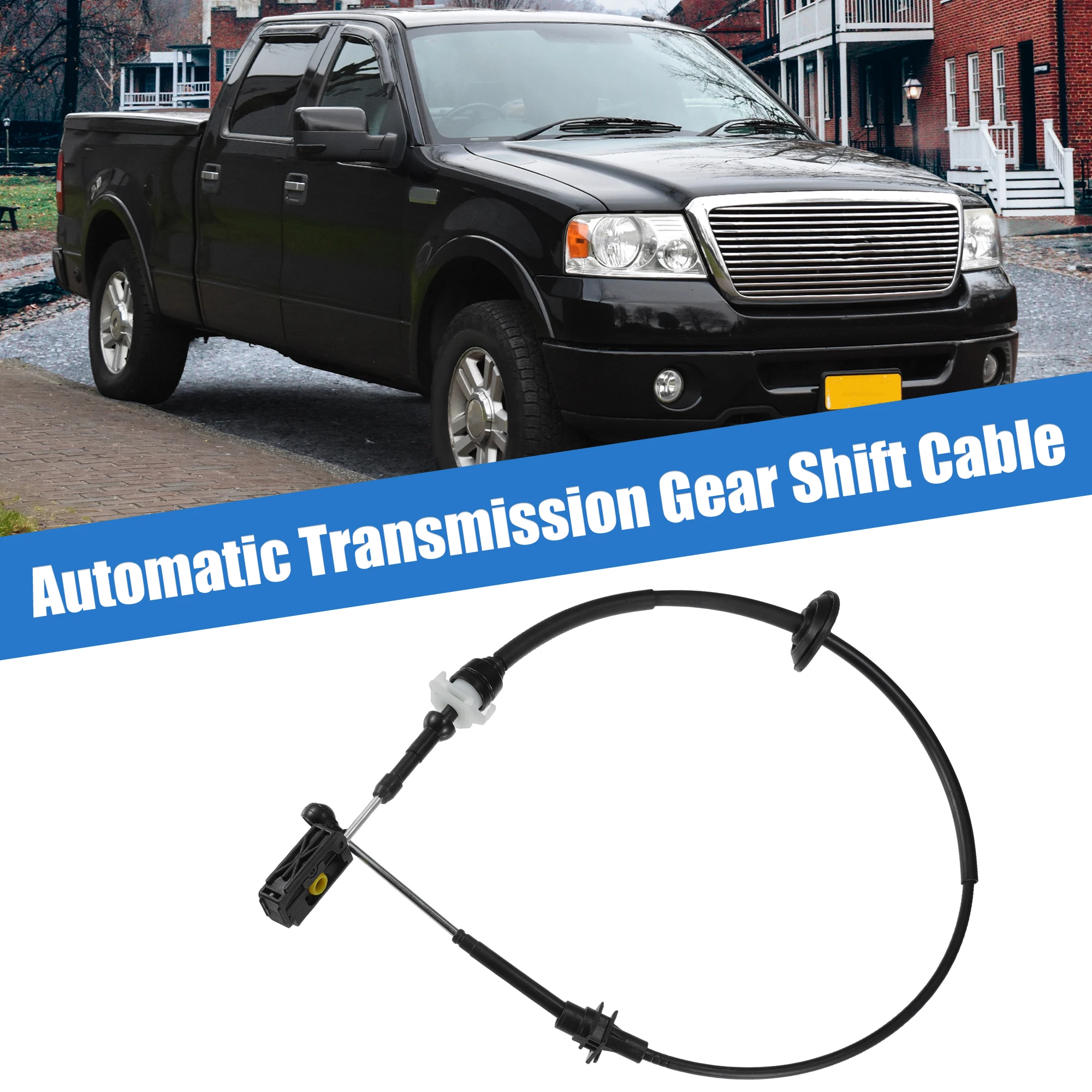 X Autohaux Auto Transmission Gear Shift Cable for Ford F-150 2005 2006 2007 2008 for Lincoln Mark LT 2005 2006 2007 2008 4.6L