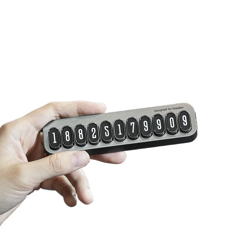 

*Temporary parking number plate Car phone Moving license plate Car advanced magnetic attraction Creative personality