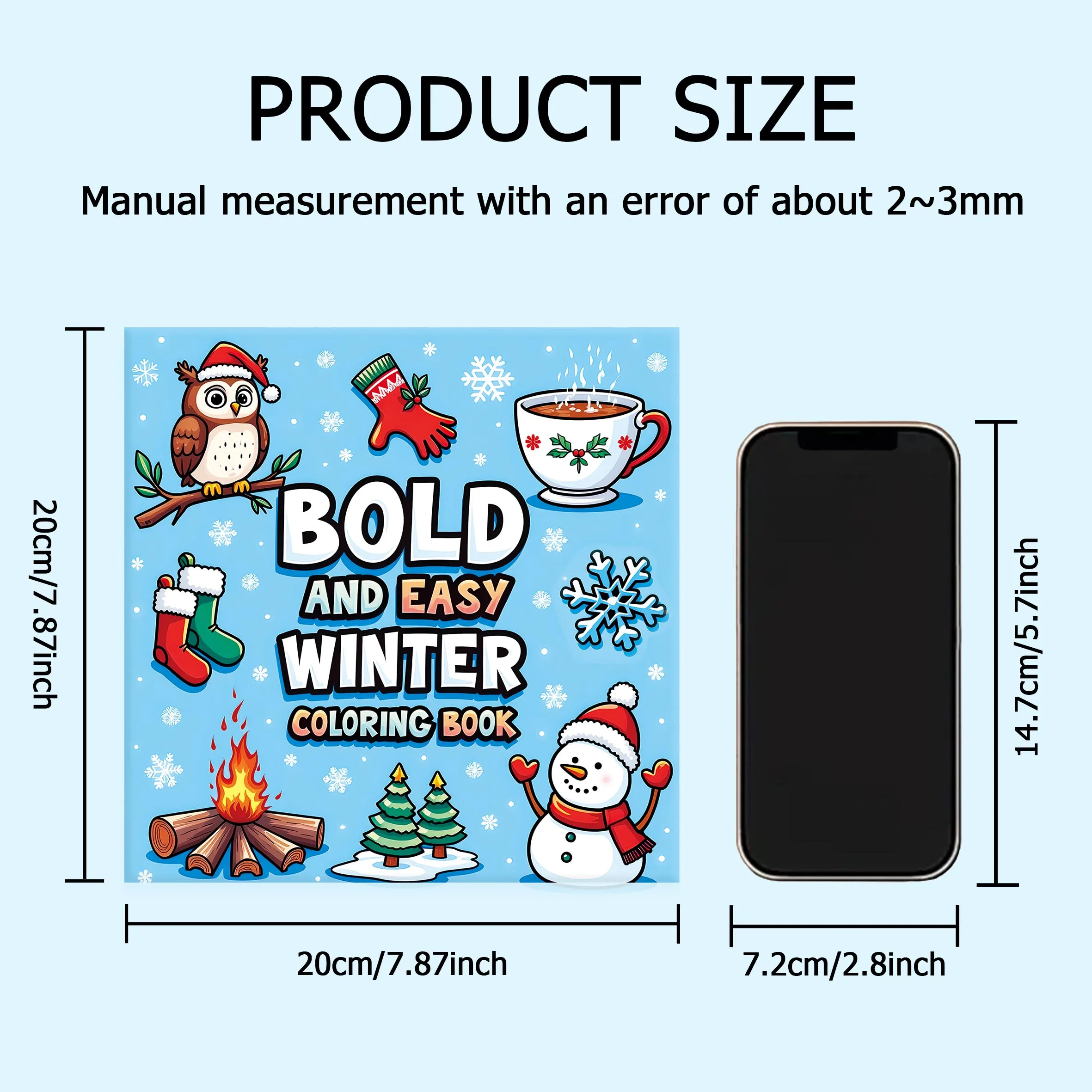 كتاب تلوين أنماط جريئة وسهلة للبالغين، كتاب رسم لطيف، هدية مثالية للحفلات وأعياد الميلاد