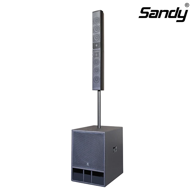 Professional Indoor DJ Church Line Array PA System Column Speakers Active For Base Subwoofer 8ohm Portable 400W-1400W