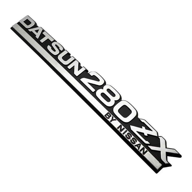 Car Rear Trunk Emblem Badge Sticker for Nissan DATSUN280ZX Logo Nismo Qashqai Murano Sylphy Livina Tiida XTRAIL Teana Body Decal