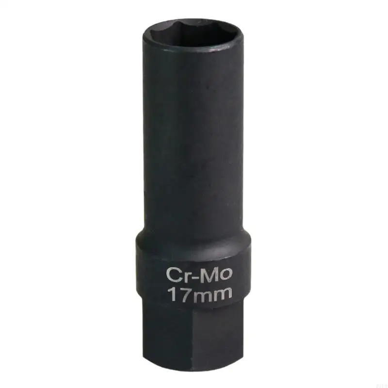 

2025 New Spanner Conveter Ratchet Tool Socket Wrench 1/2in Square Connection for Nut Removal 17mm External 7 Sleeve