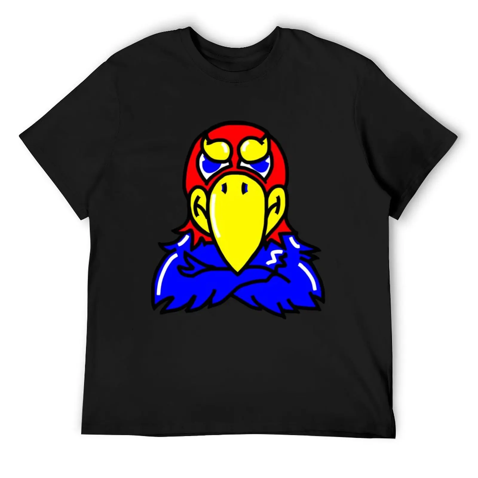 Big Blue Bird Flexing! T-Shirt graphic shirts shirts graphic tees custom t shirt t shirts for men cotton