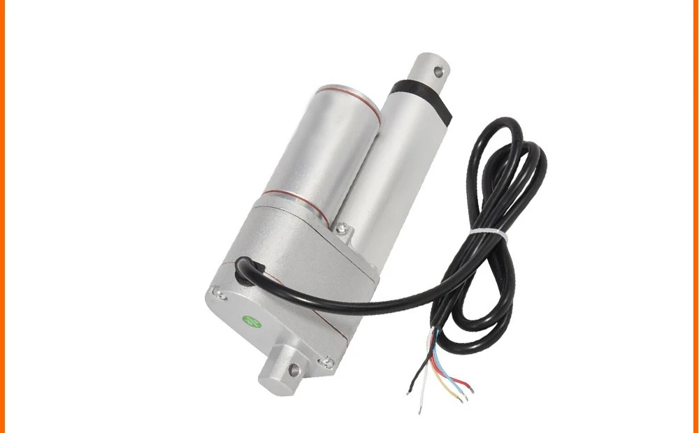 12V 24V 50mm Stroke 900N Load DC Electric Window Opener Linear Actuator Micro Push Rod with Potentiometer for Window Vent