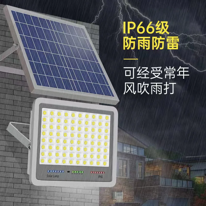 ไฟสปอตไลท์ LED ติดผนังสำหรับสวนกลางแจ้ง lampu tenaga Surya IP67แสงแดดกันน้ำ