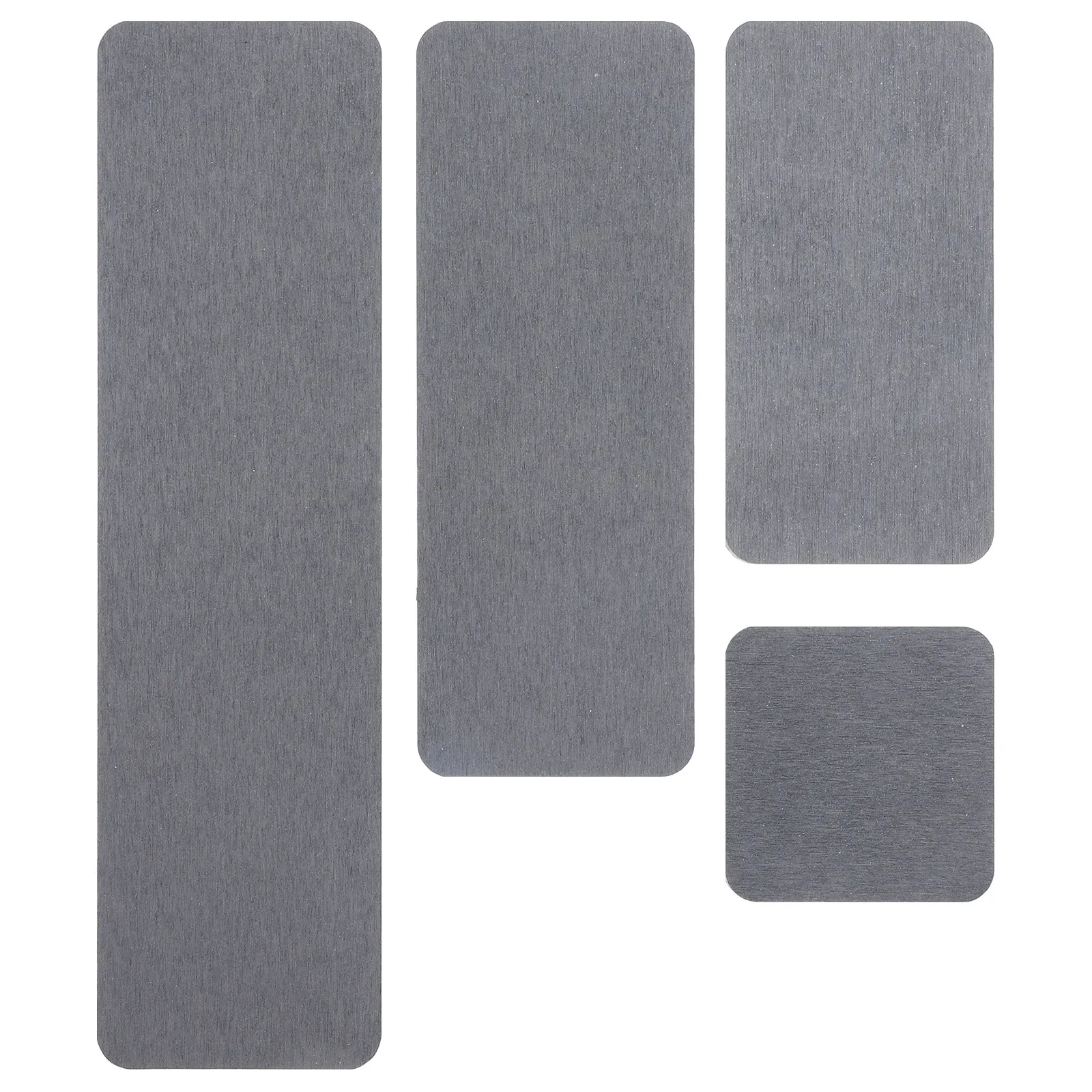 Diatomite Cup Drying Mat 4 Piece Absorbent Coaster Set for Kitchen Bathroom Sink Countertop Table